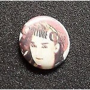 Boy George Culture Club Badge New Wave Button Pinback 1980s ORIGINAL Close Up